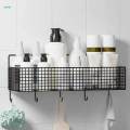 Cabinet Storage Basket Hanging Wall Organizer for Kitchen Home Bathroom. 