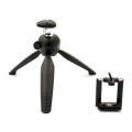 Yt-228 Mini Tripod Mount with Phone Holder Clip - Black. 