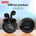 Lenovo HT38 TWS Bluetooth Earphones Earbuds Wireless Headphones Headset Hearing Waterproof 9D Stere Fone Bass with Mic for Sports.