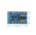 PCF8575 Module Expansion IO port Expander board DC 2.5-5.5V I2C communication control 16 IO ports For Arduino. 
