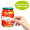 500Pcs Removable Freezer Food Labels Roll Resistant Water Oil Paper Food Storage Stickers Containers Labels Adhesive Stickers. 