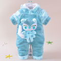 Baby Girl Jumpsuit Winter Baby Spring and Autumn Clothes Male Newborn Suits6Romper0Suspender Pants3Months1Years Old. 