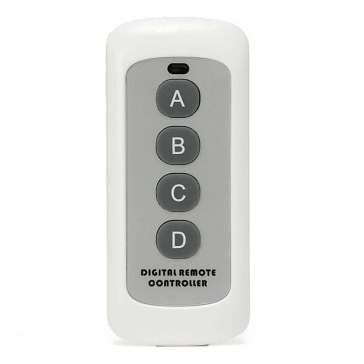 433MHZ%20Wireless%20RF%20Remote%20Control%20White%204-Button%20Remote%20Control%20EV1527%20Learning%20Code%20Wireless%20Remote%20Control%20-%20Image%203
