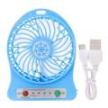 Rechargeable Small Powerful Li-ion Battery Fan Mini USB Fan. 