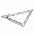 Steel rule multi-purpose tripod aluminum 45 Angle turn set square feet carpenter's measuring tool-15CM.