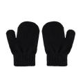 Simple Hat Mittens High Elasticity Solid Color Baby Girls Boys Kids Beanie Cap Gloves Kit Soft Hat Glove Set for Outdoor.
