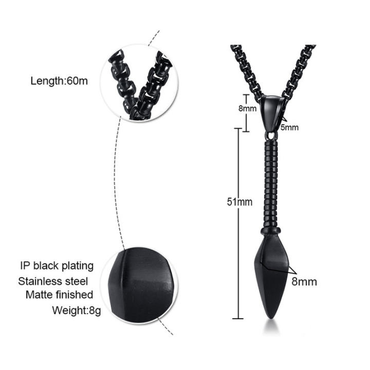 Fashion%20Spear%20Pendant%20Necklace%20Men%20Arrow%20Head%20Pendant%20Hot%20Fashion%20Chain%20For%20Men%20-%20Image%203