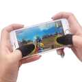 2 Piece/ 1 Pair Breathable Mobile PUBG Finger Sleeve Press Trigger Game Controller Sweatproof Gloves for PUBG Mobile Gaming - Black. 