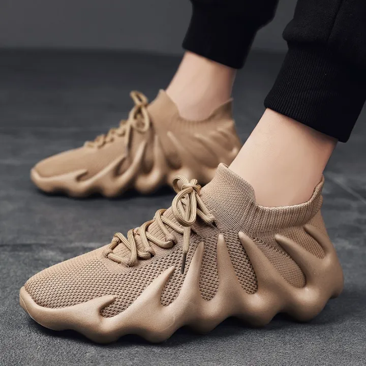 Volcano%20shoes%20men's%20autumn%20winter%20mesh%20men's%20shoes%20casual%20sports%20coconut%20shoes%20student%202024%20new%20socks%20shoes%20men's%20-%20Image%204