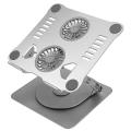 Aluminium Laptop Stand V4.1 | Ergonomic Design with Dual Fan Cooling Elevate your workspace.