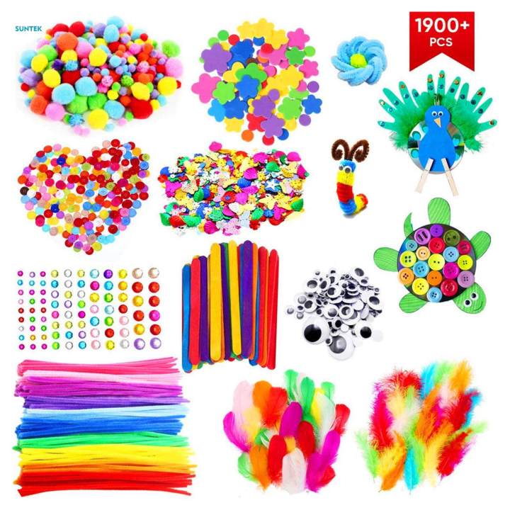 Arts%20and%20Crafts%20Supplies%20for%20Kids-%20Over%201000%20Pieces,%20Colorful,%20All%20One%20-%20Image%208