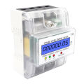3 Phase 4 Wire Energy Meter 220/380V 5-80A Energy Consumption KWh Meter DIN Rail Installation Digital Power Meter. 