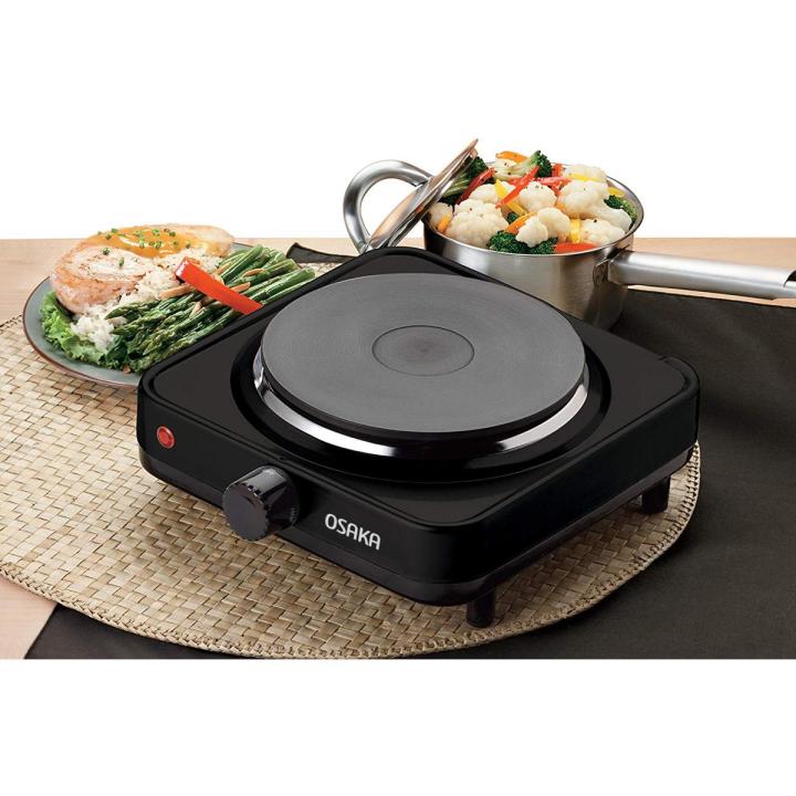 Electric Stove Hot Plate for Home, Hostel, Office- Black