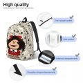 Anime Mafalda Laptop Backpack Men Women Casual Bookbag for College School Students Cartoon Kawaii Bags. 