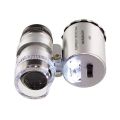 【Hottest Trends】 Professional HD Handheld Magnifying Illuminated Microscope 60X Jeweler Magnifier.