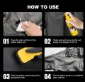 Leather Protect Nursing 150ml Sponge Spray Kit Leather Protection Solution Shoe Polish Leather Shoe Care Solution Spray 1Pc.