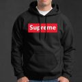 Supreme Black Hoodie For Men. 