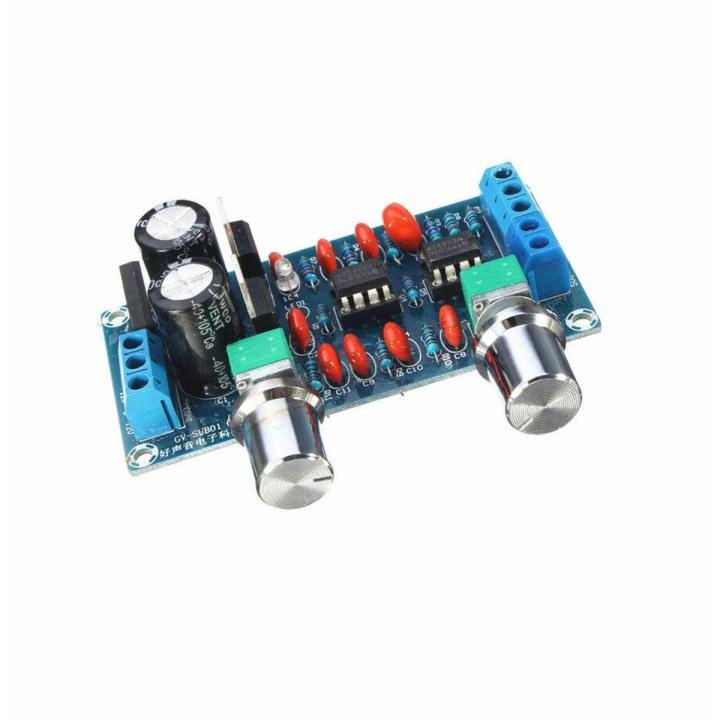 NE5532 Subwoofer Bass Volume Control Low Pass Filter Preamplifier ...