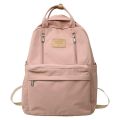 Multifunction Double Zipper Women Backpack Teenager Girls Laptop Backpack Student Shoulder Bag Korean Style Schoolbag.