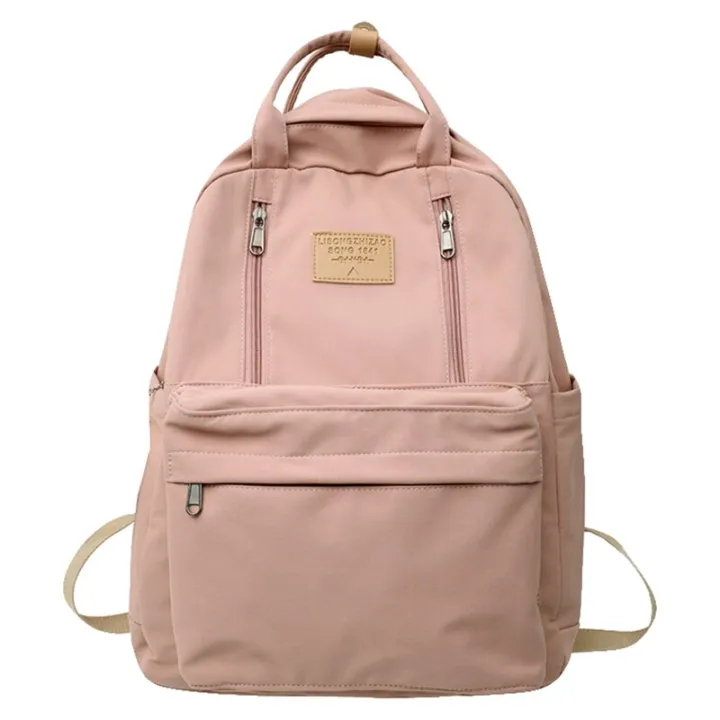 Multifunction%20Double%20Zipper%20Women%20Backpack%20Teenager%20Girls%20Laptop%20Backpack%20Student%20Shoulder%20Bag%20Korean%20Style%20Schoolbag%20-%20Image%208