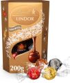 Lindt Lindor Assorted Chocolate Box 200g, Made in UK. 