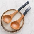 Nonstick Natural Wood Rice Colander Tableware Cooking Kitchen Tool Soup Ladle Spatula Strainer Spoon Rice Scoop.