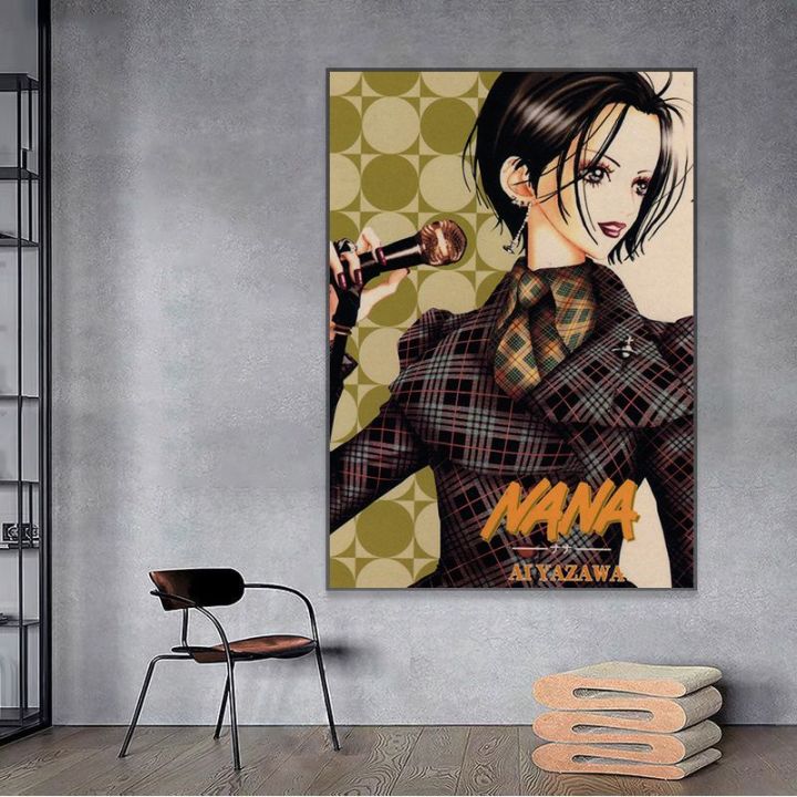 Japanese%20Classic%20Anime%20NANA%20Art%20DIY%20Poster%20Decoracion%20Painting%20Wall%20Art%20Kraft%20Paper%20Home%20Decor%20-%20Image%203