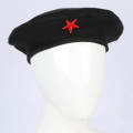 Black & Navy , Wool Blue Che Guevara Hat For Men Black Cotton Che Guevara Hat For Men - Cap For Men - Cap - Winter Cap. 