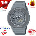 (Ready Stock) G .Shock GA2100 Men Watch Sport Watch Dual Time Display Water Resistant Shockproof and Waterproof World Time LED Men's Boy Sports Wrist Watches with 2 Years Warranty GA-2110ET-8A.