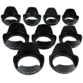 DSLR Camera Lotus Flower Petal Lens Hood for 49mm/52mm/55mm/58mm/62mm/67mm/72mm/77mm/82mm.