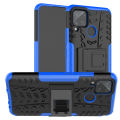 Heavy Duty Armor Tough Hybrid Shockproof Dual Layer Kickstand Protective Case Cover For OPPO Realme C15. 