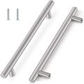 RK Modern Brushed Nickel Stainless Steel Cabinet Handles for Cupboard Drawer and Kitchen Drawer. 