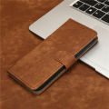 New Flip Case for Realme Note 60 Cover Anti Theft Brush Change Shell Lens Protection Kickstand Soft Silicone Leather Flip Cover for Realme Note 60.