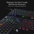 Redragon K621 Horus Wireless RGB Mechanical Keyboard 5.0 BT/2.4 Ghz/Wired Three Modes Ultra-Thin Low Profile Bluetooth Keyboard.