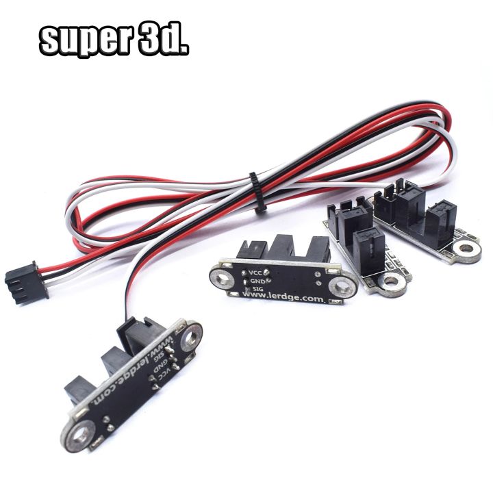 【YIYANGMAOYI111】3D Printer LERDGE Optical Tachometer Limit Light Switch Sensor Switch Module with 1M Cable