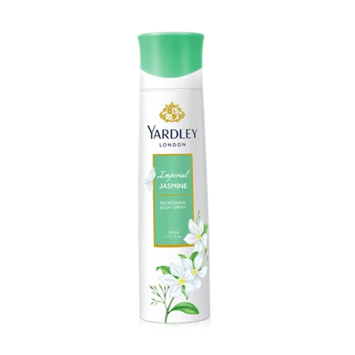 International European product Body spray Yardley London Jasmine used for female - 150 ml