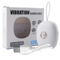 Vibrating Alarm Clock Hearing Impaired Deaf Teens, Charge Operated for Travel or Home Use. 