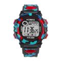 Boy Watch Kids Child Boy Girl Multifunction Waterproof Sports Electronic Watch Watches BK. 