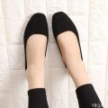 Women Flats Pointed Toe Solid Color Black Flats for Women Dressy Comfort Foldable Flats for Women Leopard Brown Flat Heel Shoes. 