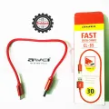Mini Fast Charging Nylon Braided Micro, Type-C & Lightning Data Cable CL-85 30cm for Powerbank Use - TechLimb. 