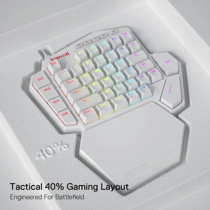 Redragon%20K585%20DITI%20One-Handed%20RGB%20Mechanical%20Gaming%20Keyboard,%2042%20Keys%20Type-C%20Professional%20Gaming%20Keypad%20w/Upgraded%20Hot-Swappable%20-%20Image%203