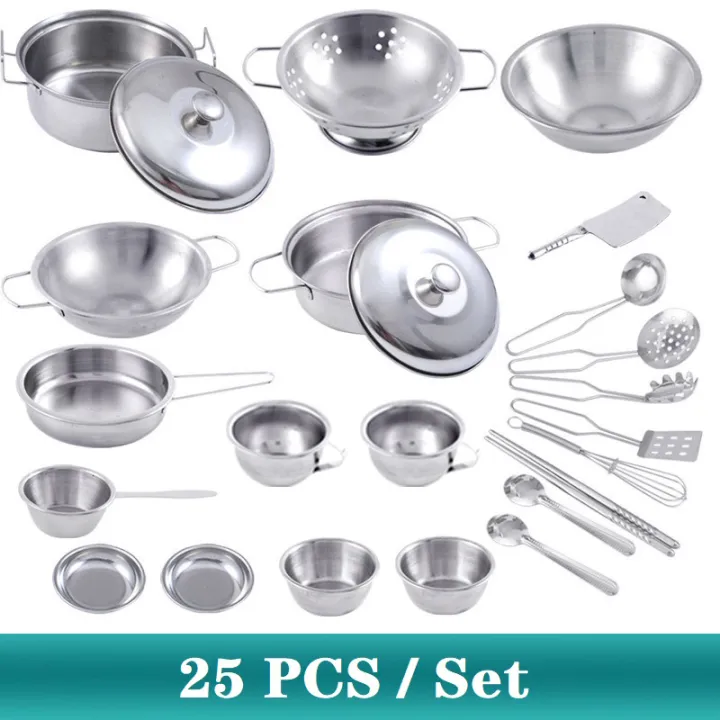 %E3%80%90Limited%20stock%E3%80%91%2025pcs%20Children%20Stainless%20Steel%20Pretend%20Play%20Food%20Kitchen%20Cookware%20Set%20Mini%20Cooking%20Game%20Pot%20Shovel%20Tinplate%20Kid%20Kitchen%20-%20Image%204