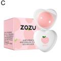 ZOZU Fruit Flavor Lip Balm Moisturizing Moisturizing Portable Pudding Small Balm Lip Care Lip Small Portable Wholesale FeeoiF.