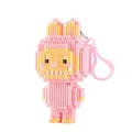 PinShang Building Block For Kids Labubu Keychain Building Block Keychains For Backpack Purse Pocket Book Luggage Birthday Gifts. 