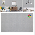 Self-Adhesive Grey Plain Linen Textured Wall Sticker Vinyl 60cmx120cm  Wallpaper Rolls ( 8 sqf ). 
