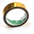 Golden Reflective Adhesive Tape Safty Warning Stripe, Masking Tape DIY Craft 19mm/30mm Width. 