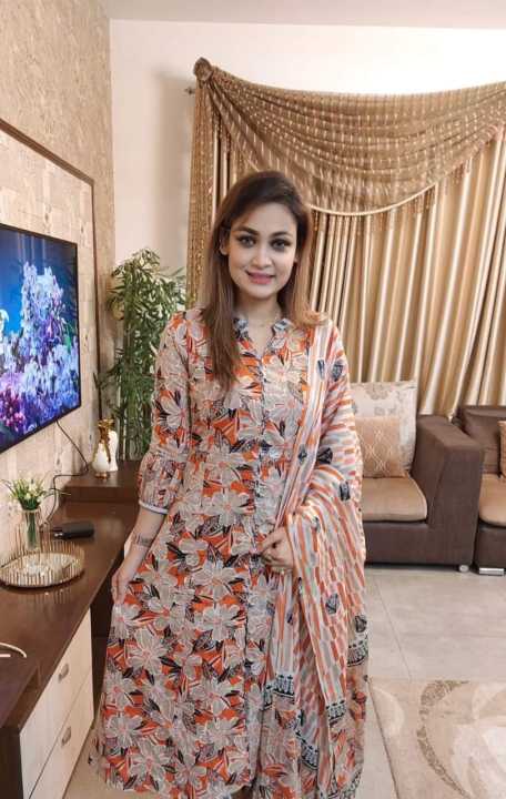 New Exclusive Collection High-Quality Cotton Printed Three-Piece