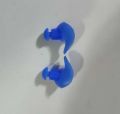 Soft And Comfortable Ear Plugs for Sleeping Silicone Noise Reduction Blue Earplug (1 pair). 