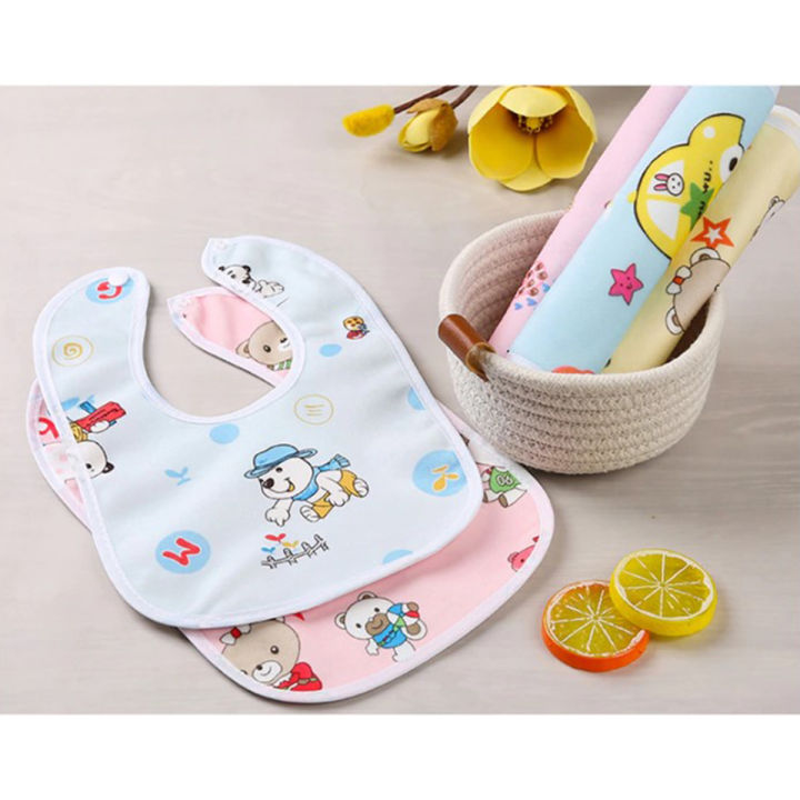 Baby Bibs (1 pcs) very soft waterproof Bibs for Baby Safety