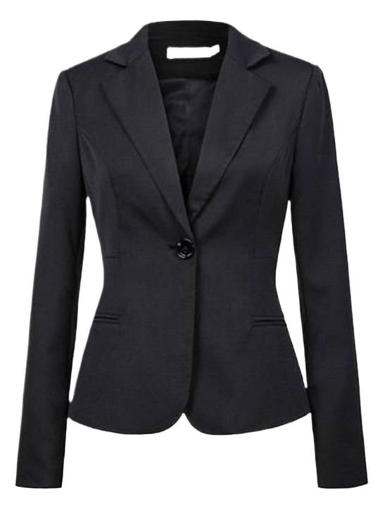 Black blazer ladies new collection Women new design blazer